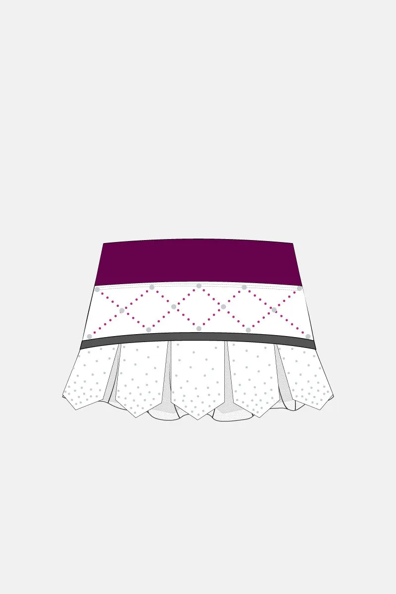 Girls L 4-6 Comp Cheer Skort