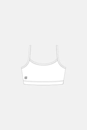 Girls Plain Crop Top Without Cups