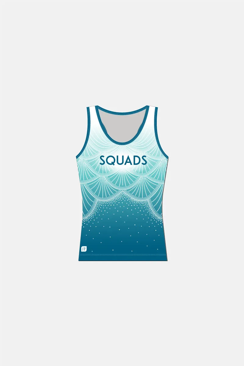 Girls Singlet - Diamond/Sapphire Squad