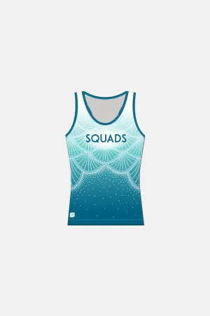 Girls Singlet - Diamond/Sapphire Squad