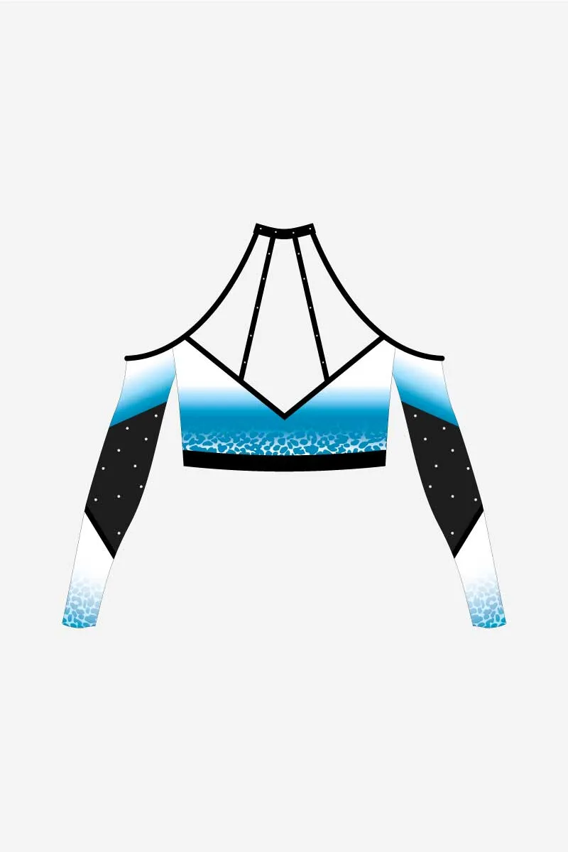 Girls Sublimation Midriff Top