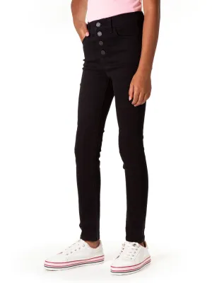 Girls Super Skinny High Rise Jeans