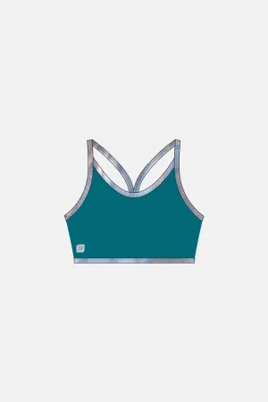 Girls WG Crop Top Teal