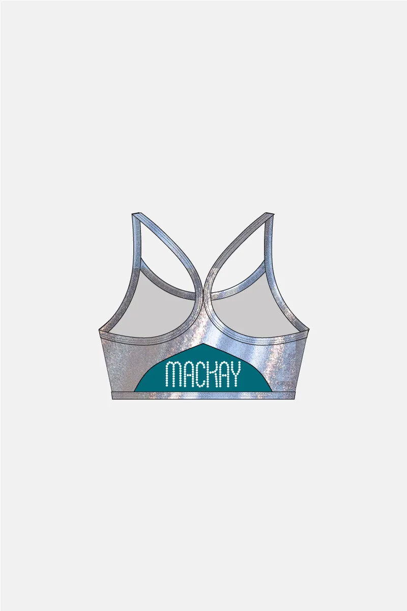 Girls WG Crop Top Teal