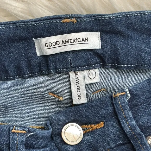 Good American &quot;Good Waist&quot; Skinny Jeans Size 4/27