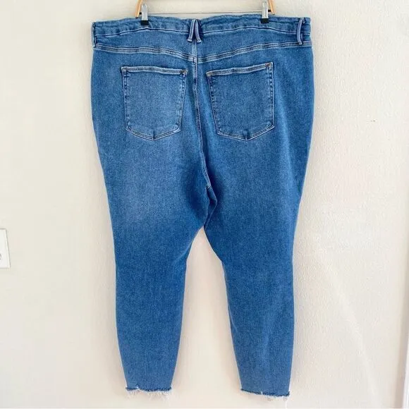 Good American Ripped High Rise Skinny Denim Zara 2022 collection Plus Sized