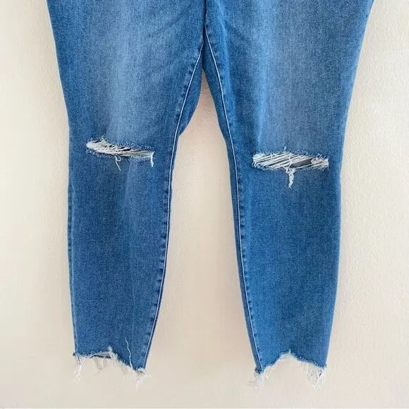Good American Ripped High Rise Skinny Denim Zara 2022 collection Plus Sized