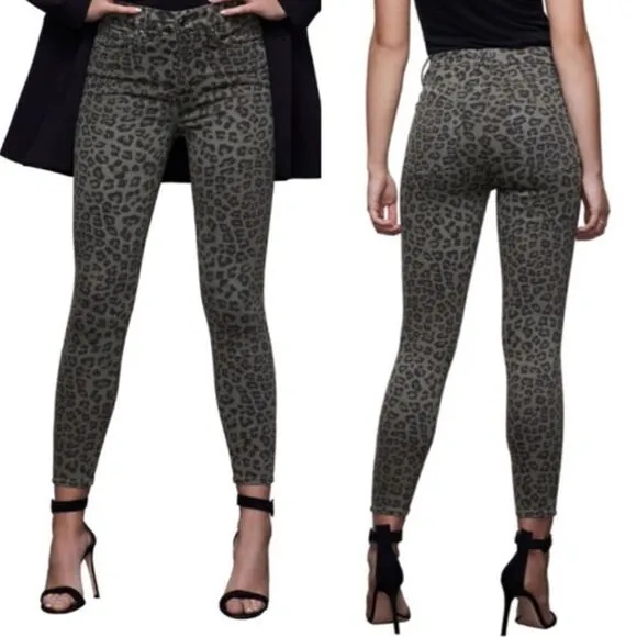 GOOD AMERICAN Good Waist Crop Skinny Jeans!