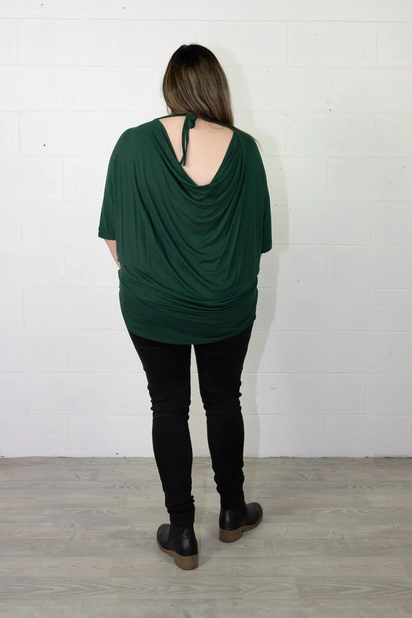 Green Multi-way Top