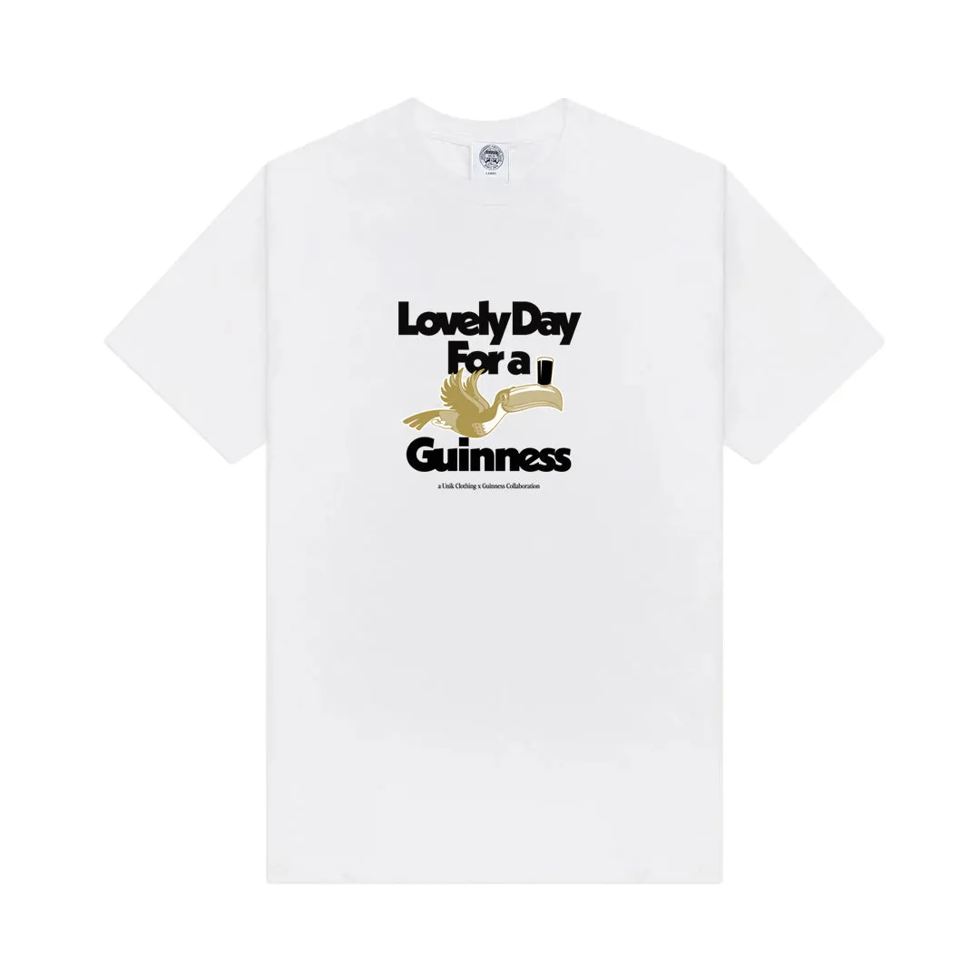 Guinness x UN:IK 'Lovely Day' Tee - White