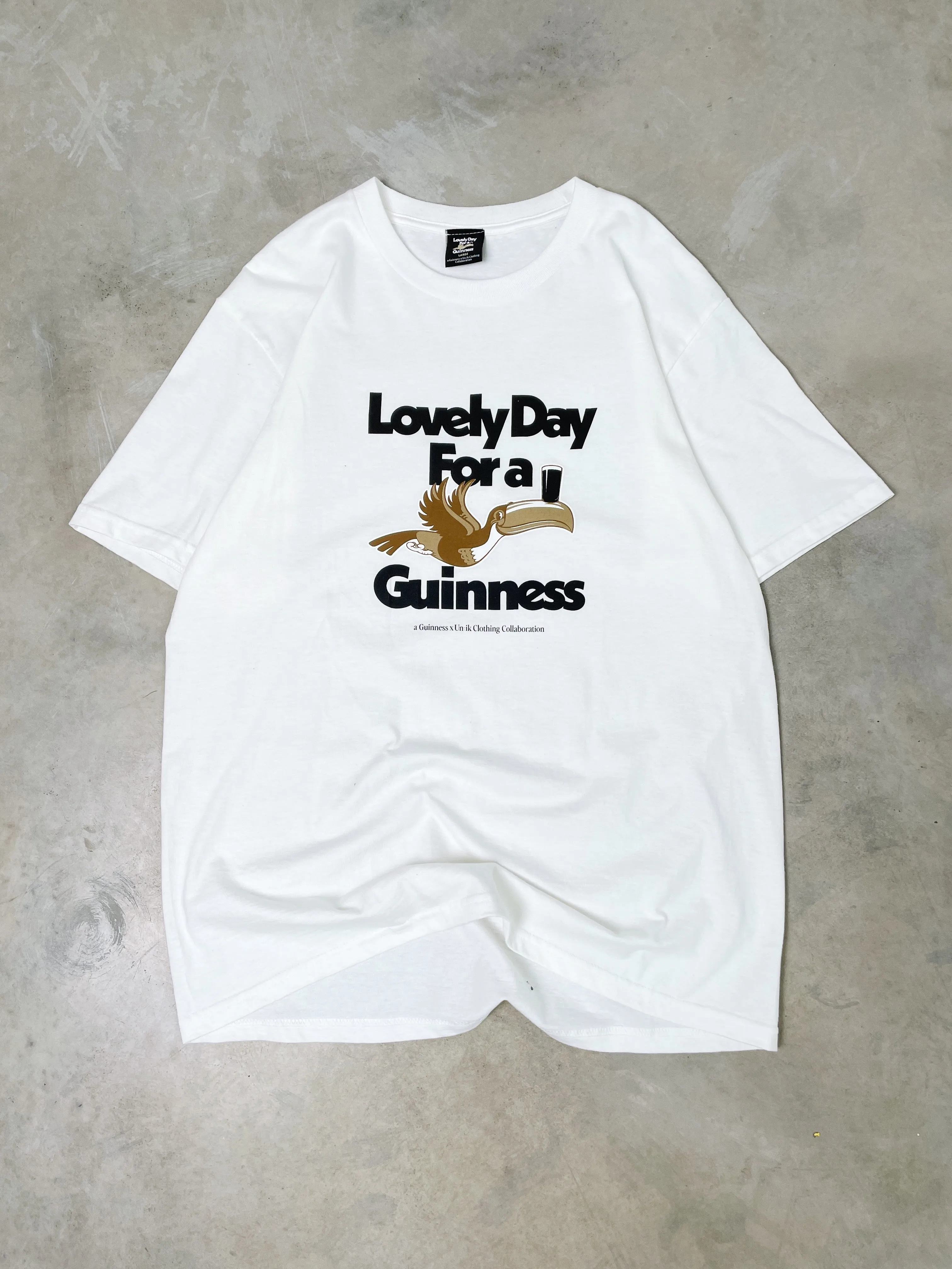 Guinness x UN:IK 'Lovely Day' Tee - White
