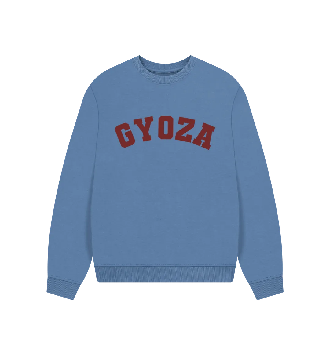 Gyoza oversized organic cotton sweatshirt
