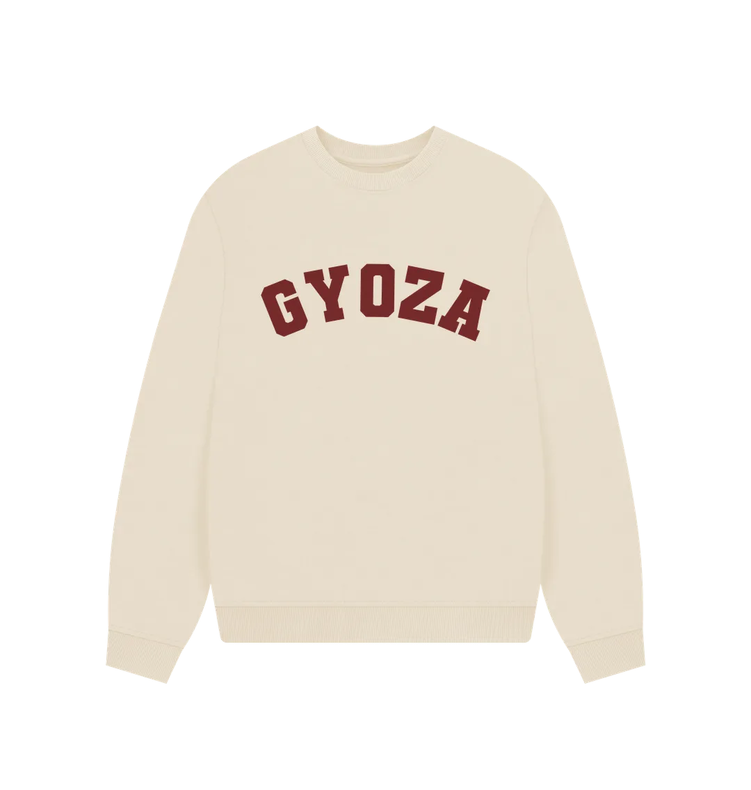 Gyoza oversized organic cotton sweatshirt