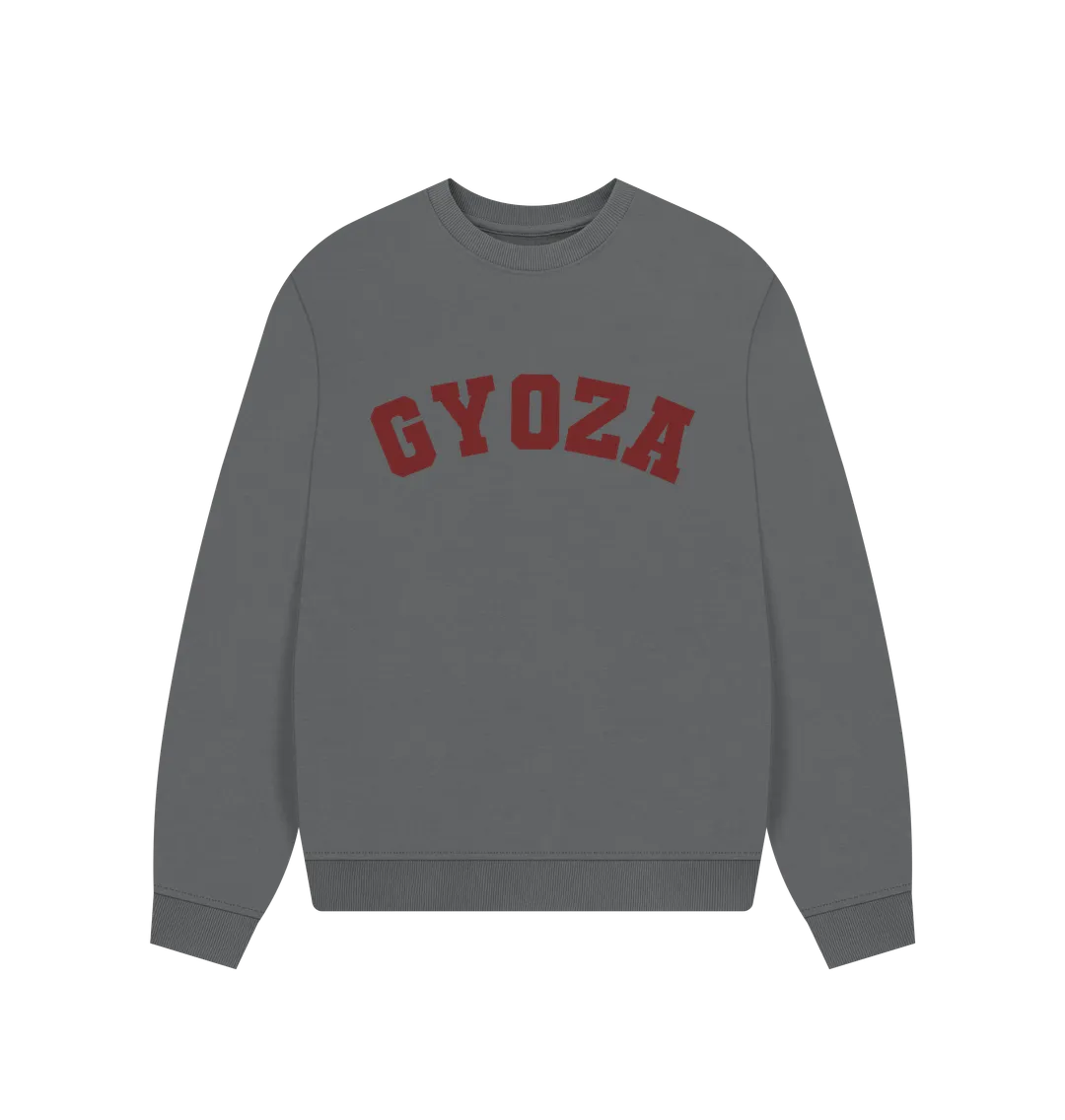 Gyoza oversized organic cotton sweatshirt