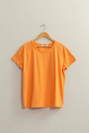 Hazel T-Shirt In Orange