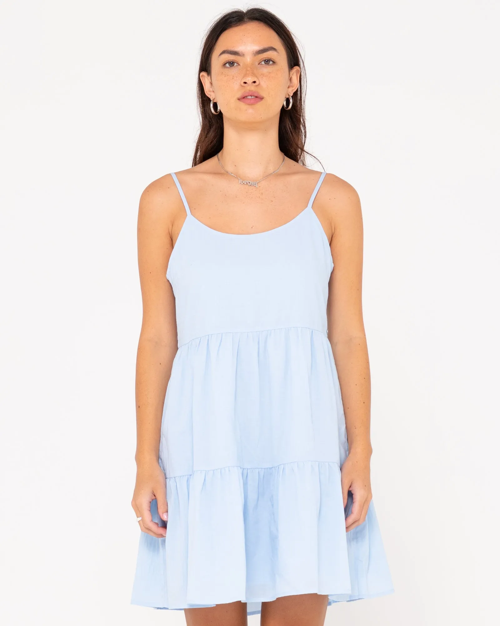 Heather Tiered Slip Dress