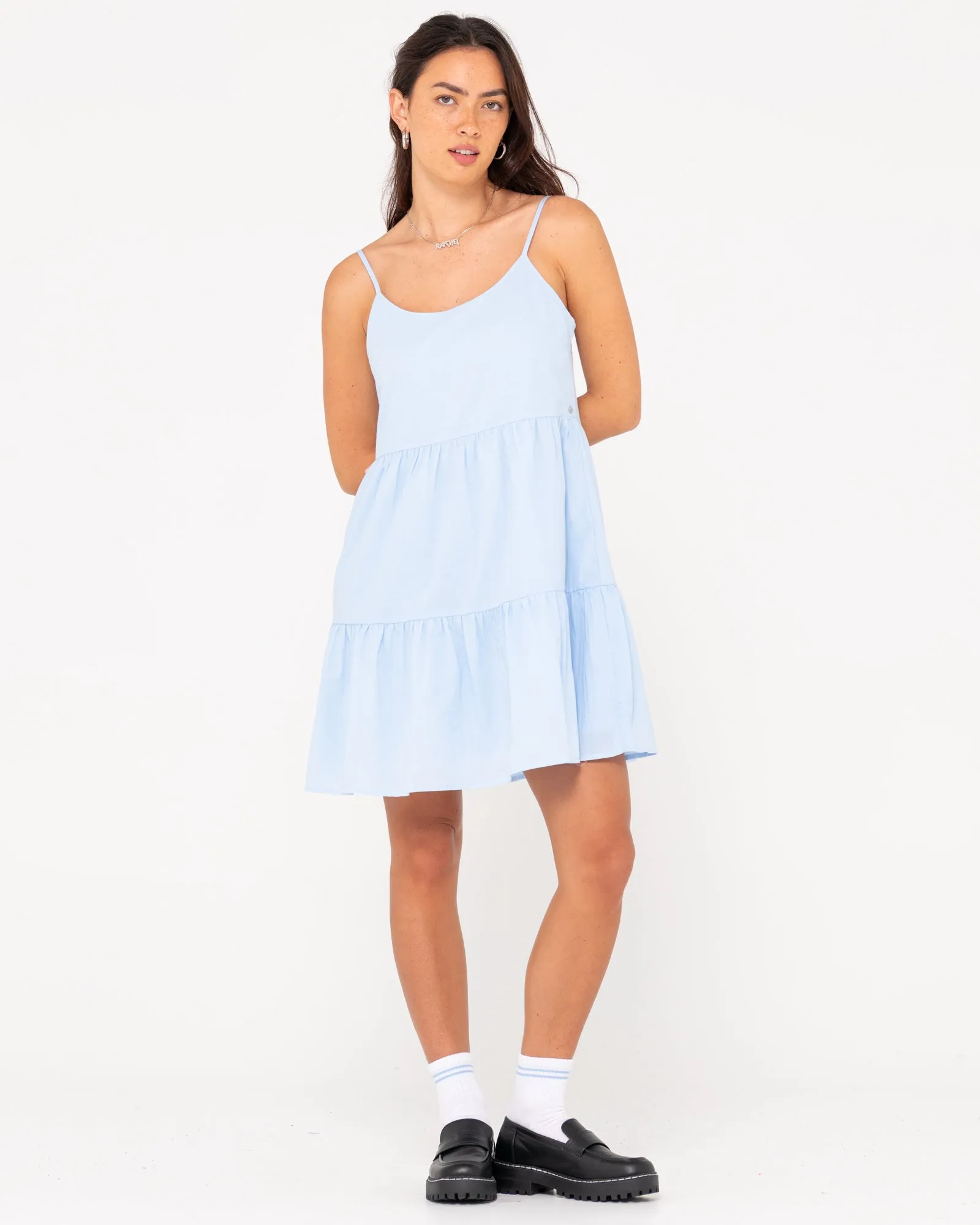 Heather Tiered Slip Dress
