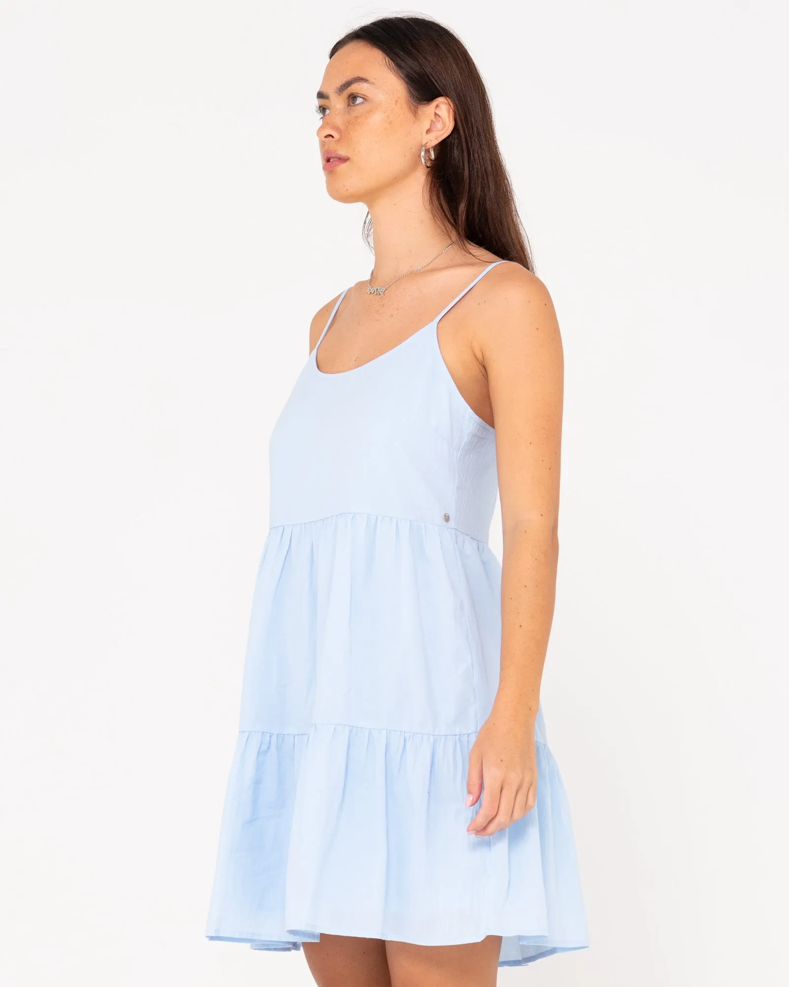 Heather Tiered Slip Dress
