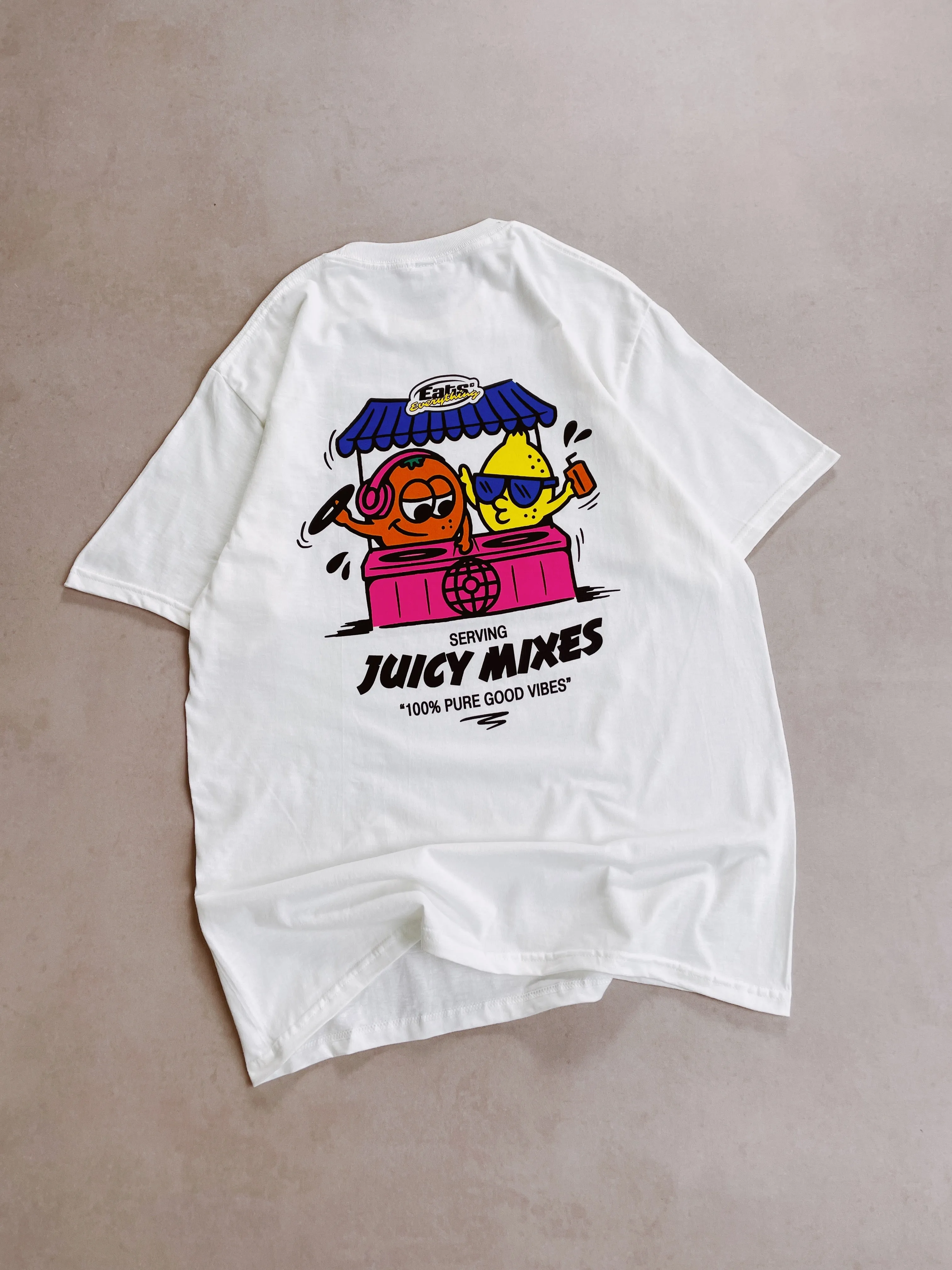 History Of Rave 'Juicy Mixes' Tee - White