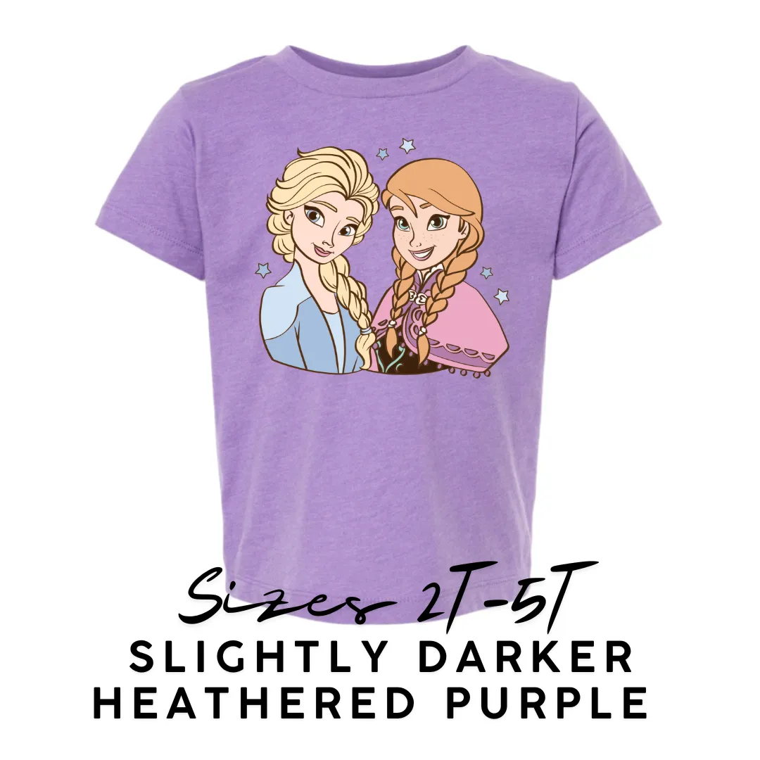 ICE SISTERS | LILAC ADULT TEE (*SHIPS MID-MARCH*)