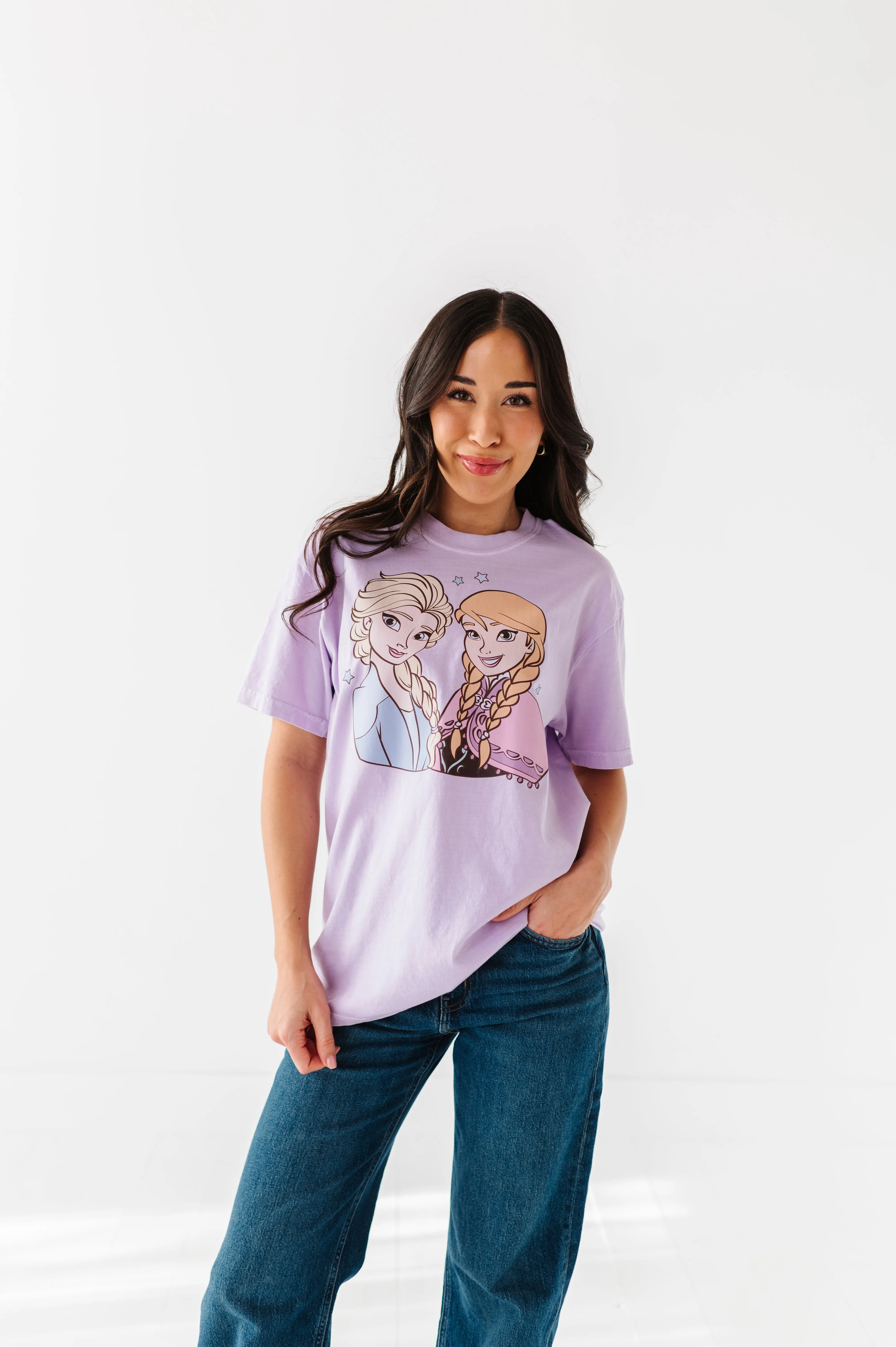 ICE SISTERS | LILAC ADULT TEE (*SHIPS MID-MARCH*)