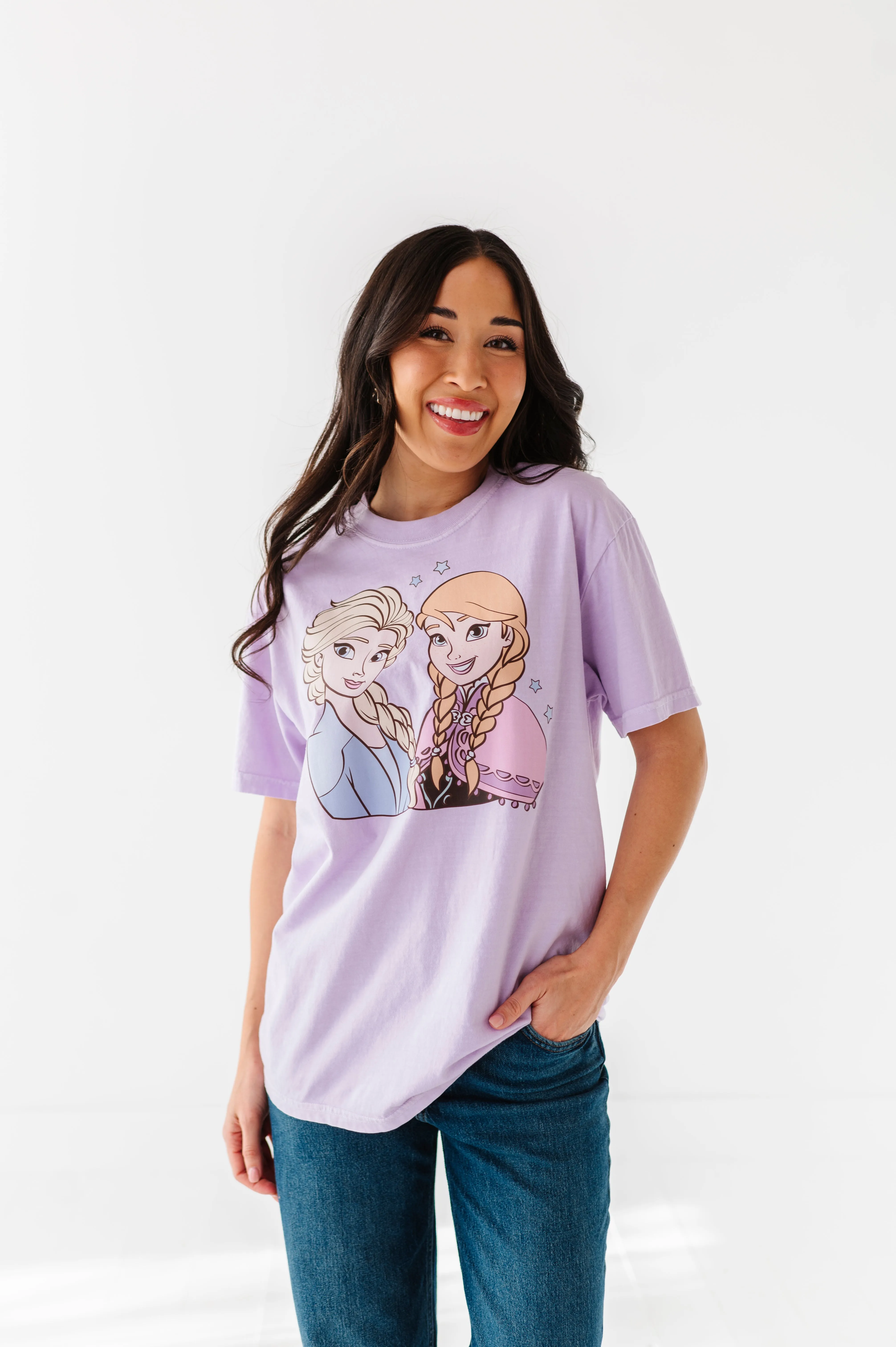 ICE SISTERS | LILAC ADULT TEE (*SHIPS MID-MARCH*)