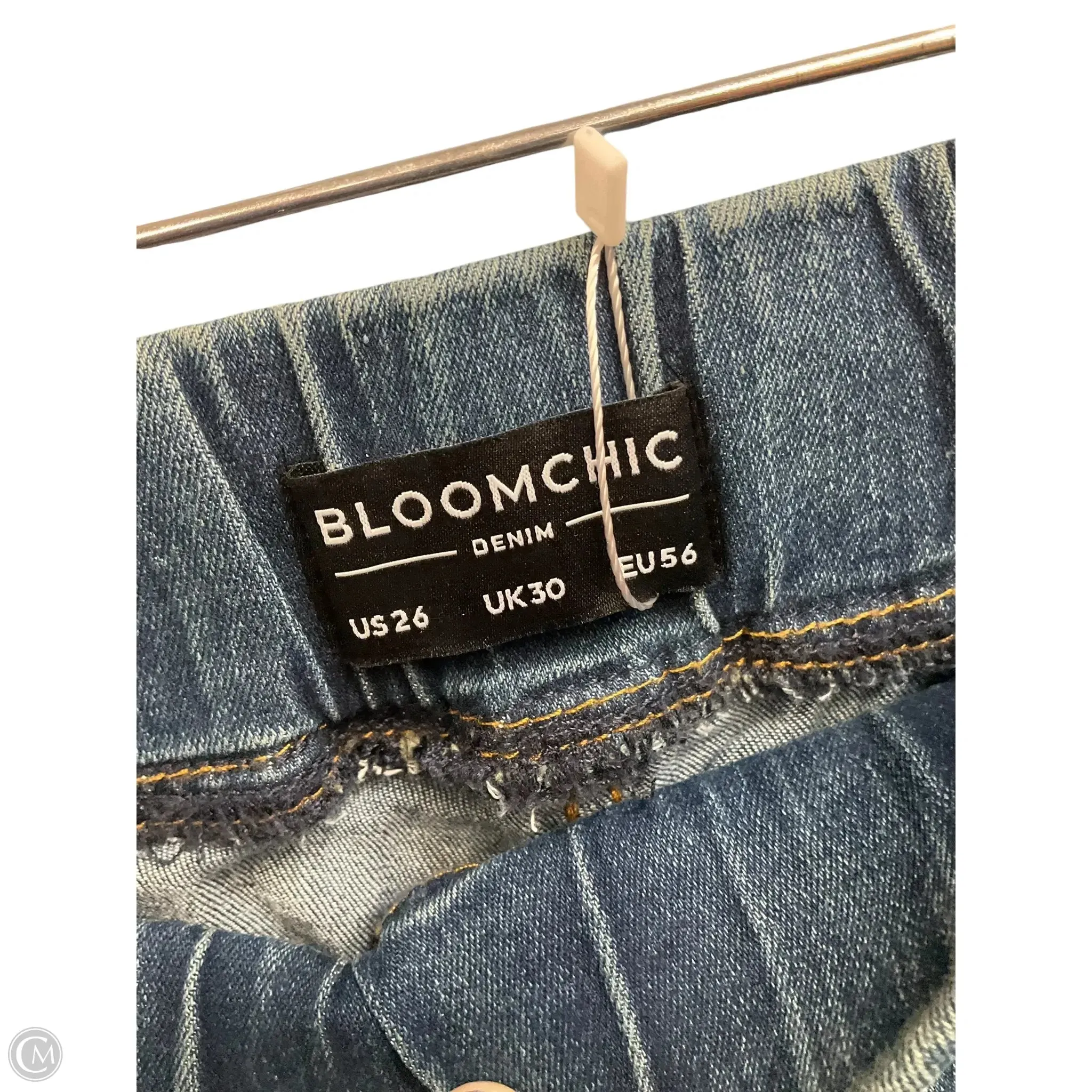 Jeans Skinny By Cme In Blue Denim, Size: 26