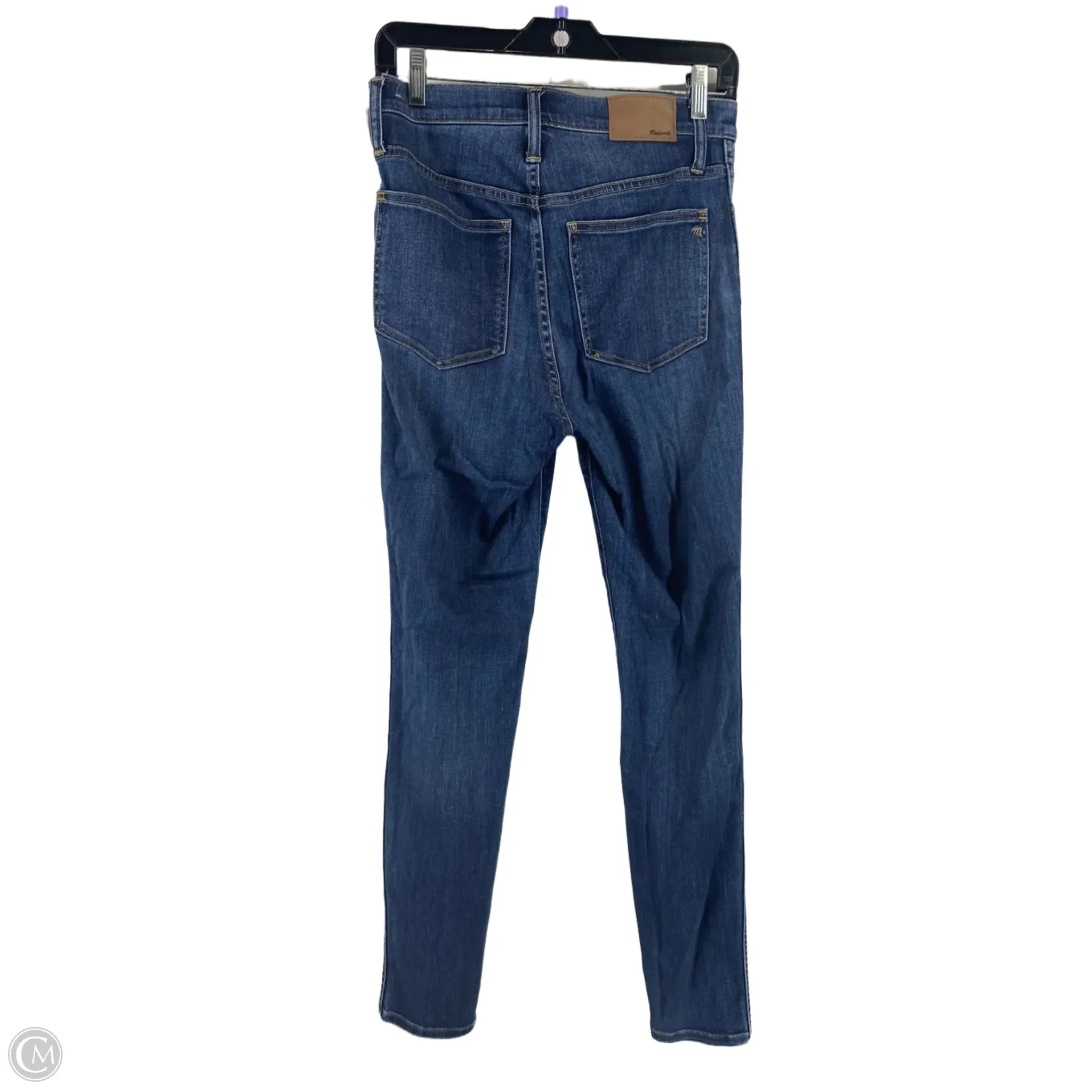 Jeans Skinny By Madewell In Blue Denim, Size: 6