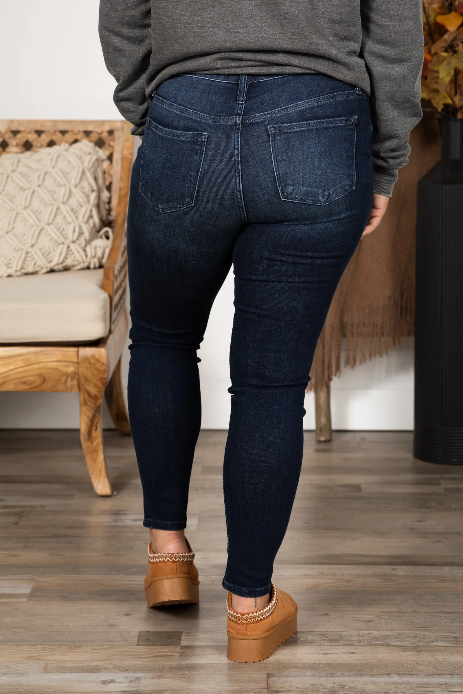 Judy Blue High Rise Ultra Dark Wash Jeans
