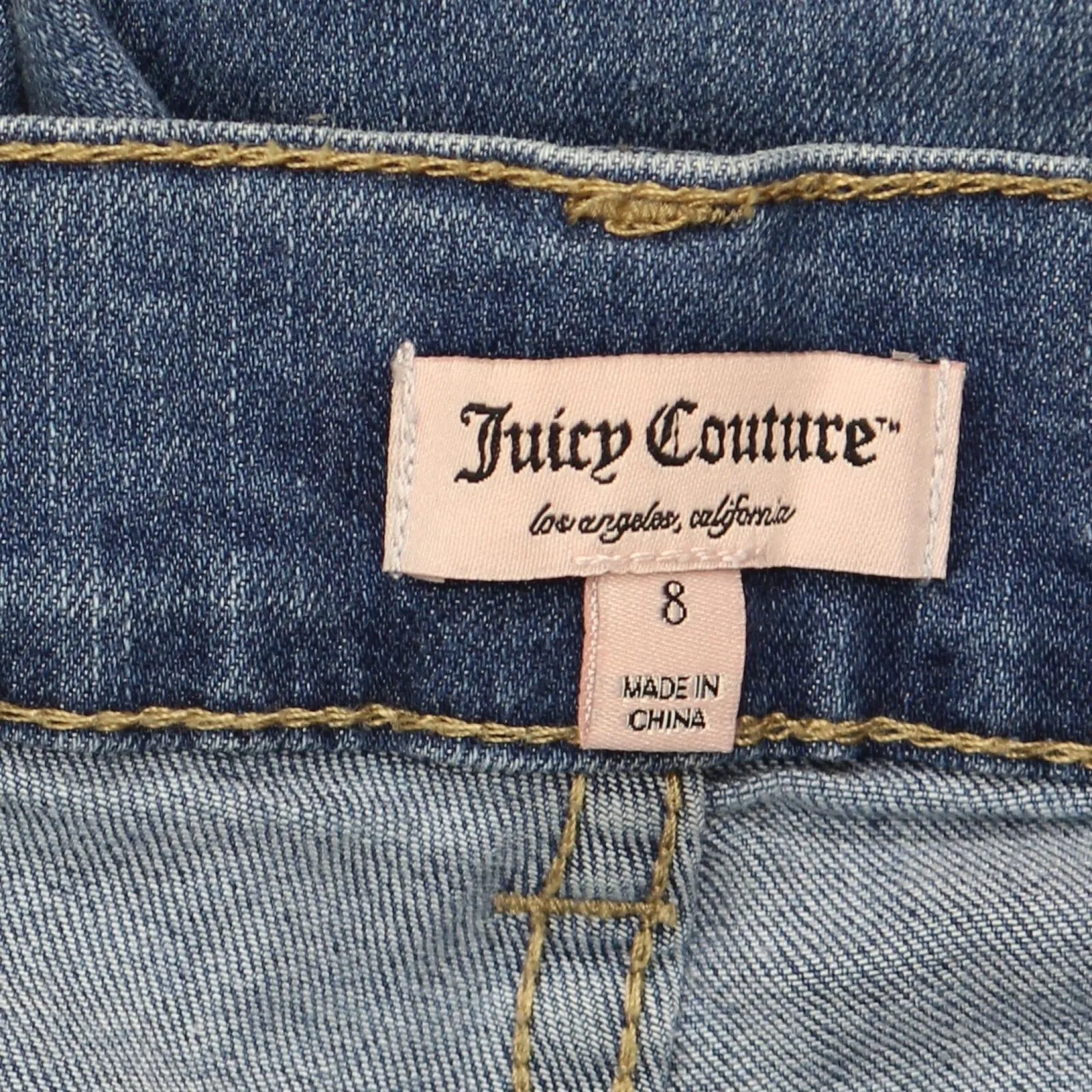 Juicy Couture Womens Skinny Ankle Rolled Cuff Jeans 1670581debb939 Blue 8