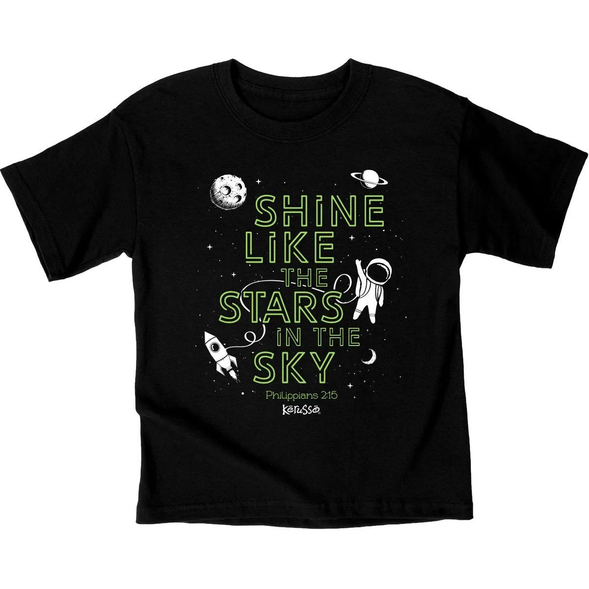 Kerusso Kidz Christian T-Shirt Shine Like A Star
