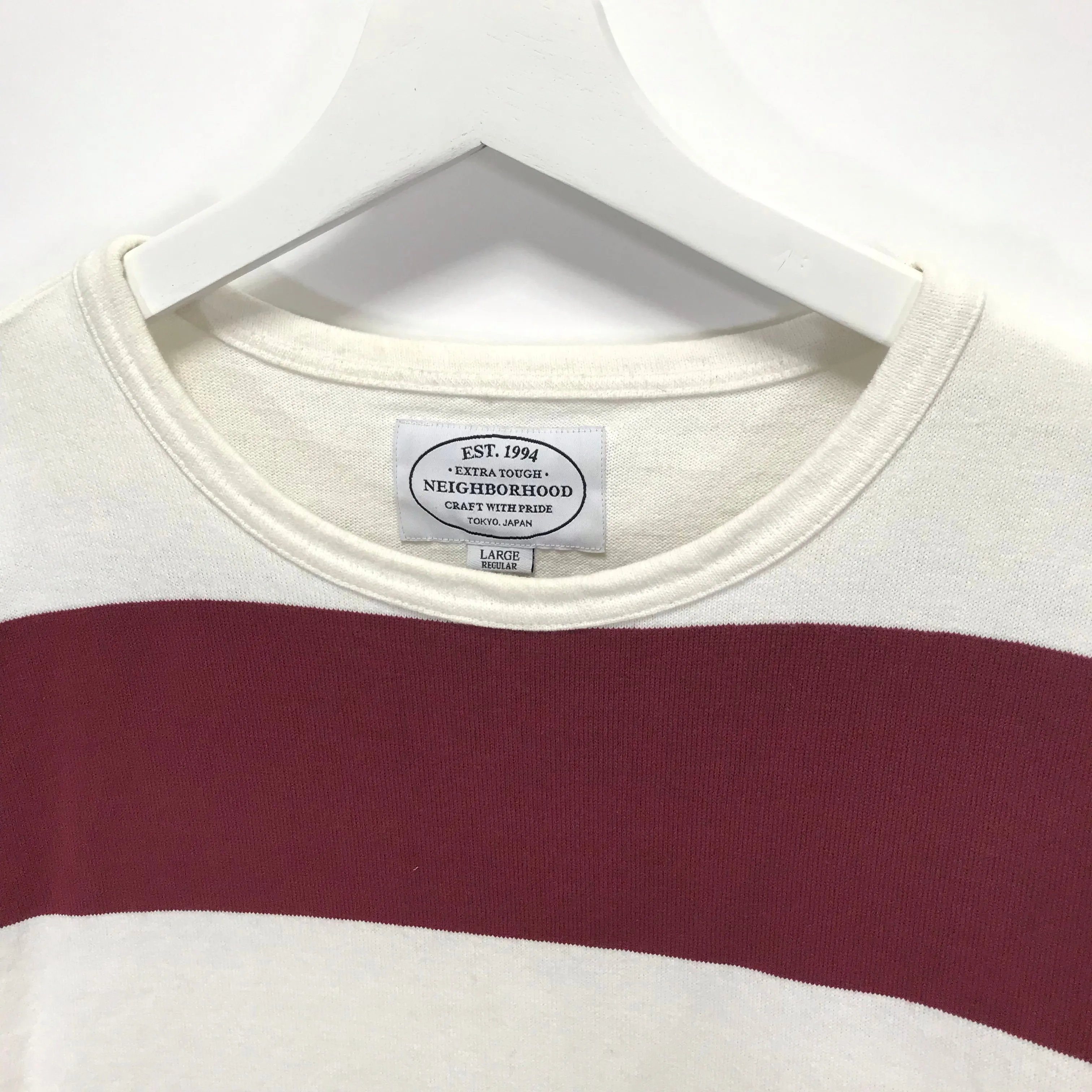 [L] Neighborhood Bar Border Crew S/S Tee