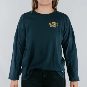 Ladies Cotton Oversized Long Sleeve Tee