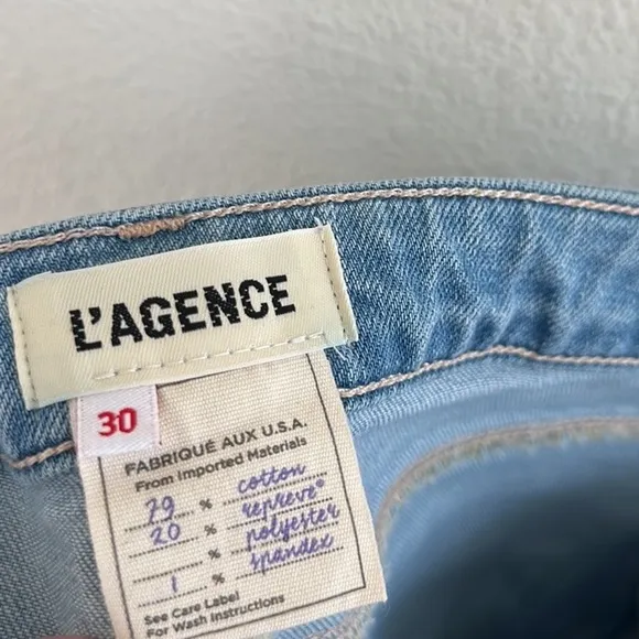 L’Agence High Rise Skinny Leg Jeans