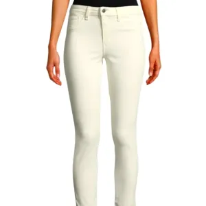 L'agence Margot Skinny High Rise Vintage White Jeans.