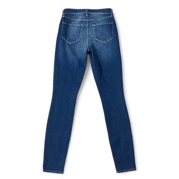 L'AGENCE Marguerite High Rise Skinny Colton Jeans Size 25 Dark Rinse Stretch