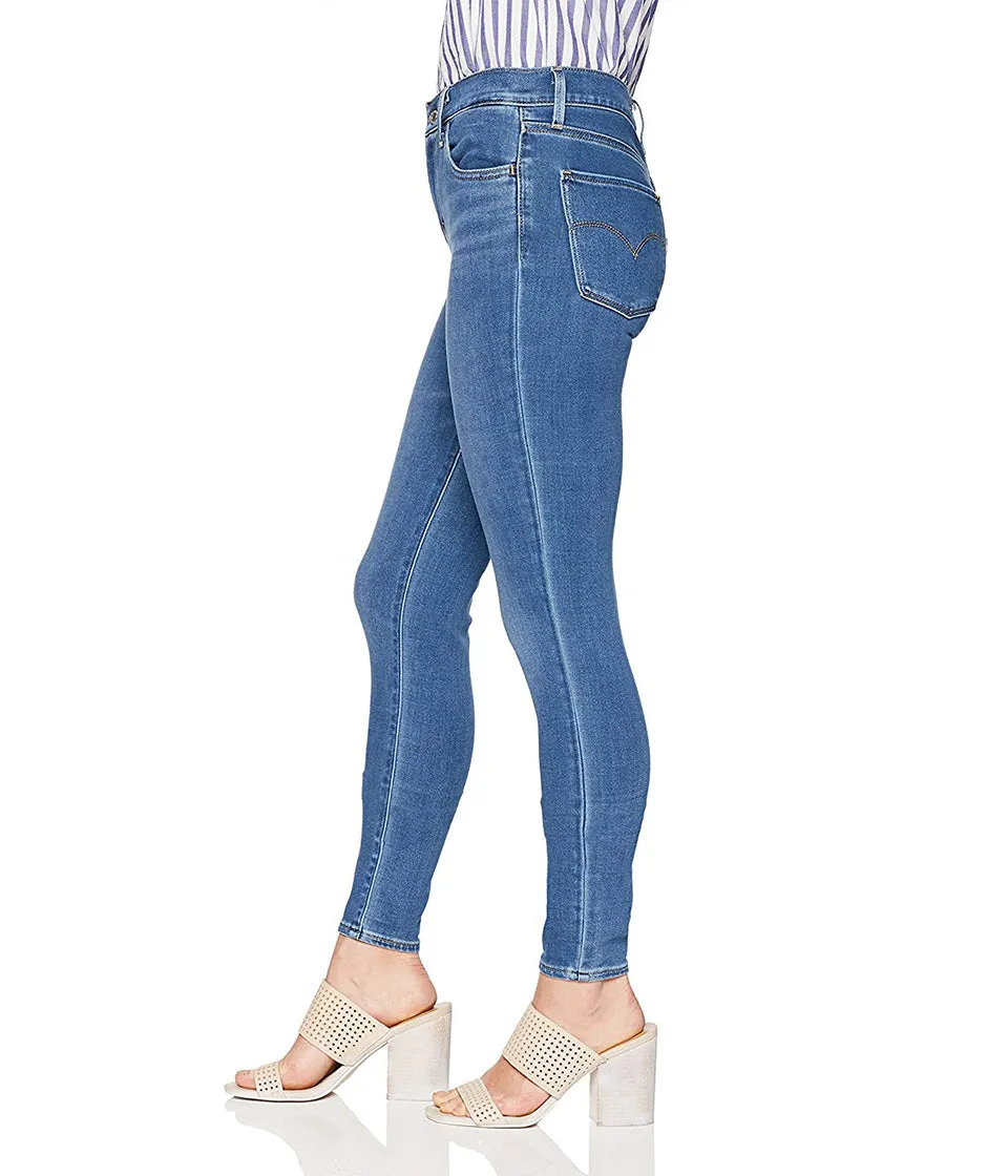 LEVI'S 720 HIGH RISE SUPER SKINNY JEANS - BLUE BIRD