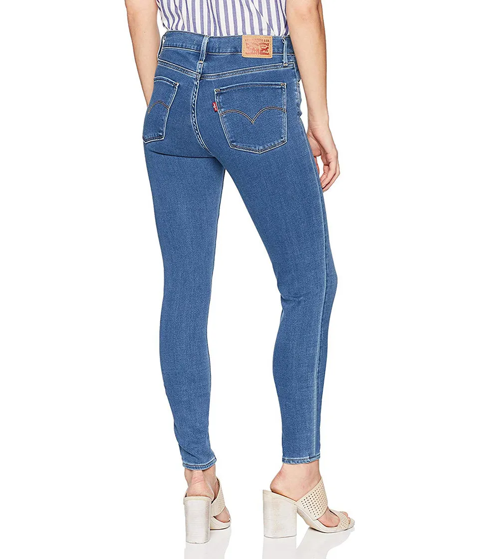 LEVI'S 720 HIGH RISE SUPER SKINNY JEANS - BLUE BIRD