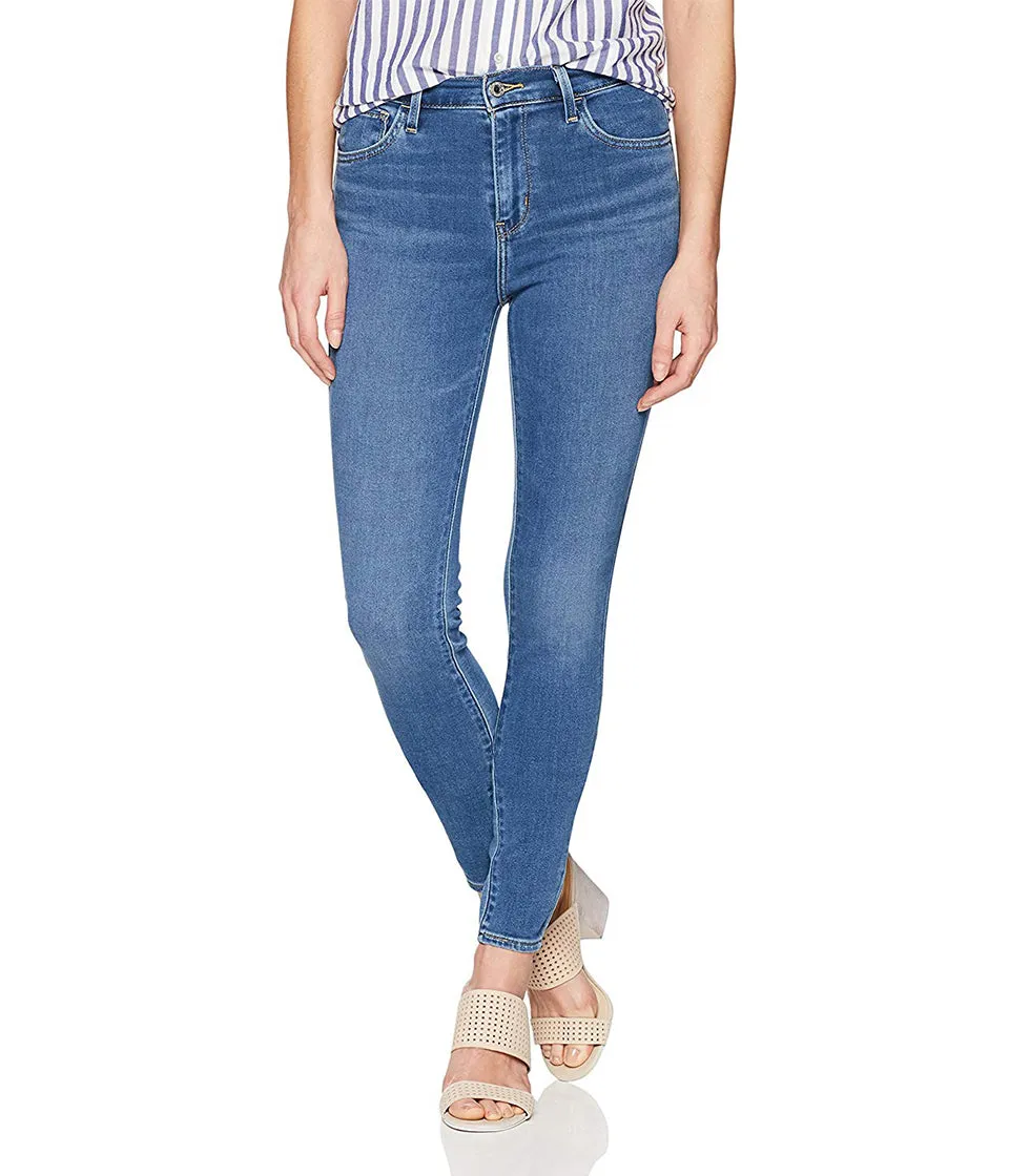 LEVI'S 720 HIGH RISE SUPER SKINNY JEANS - BLUE BIRD