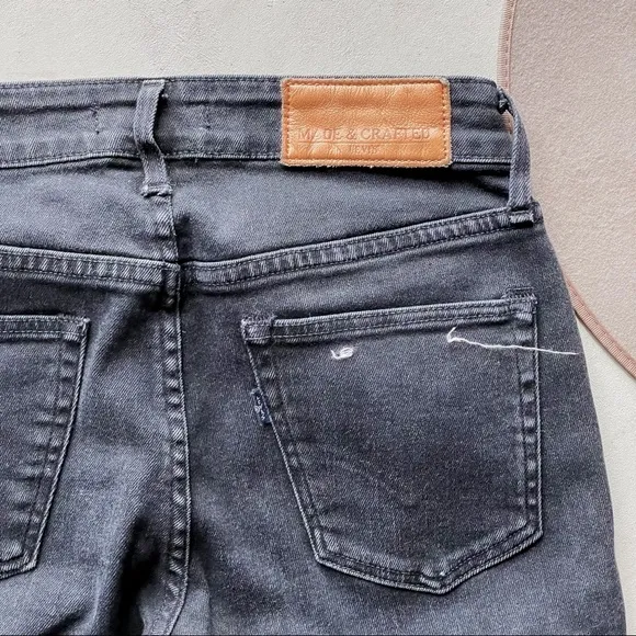 Levi’s Made And Crafted Empire Skinny Black Jeans