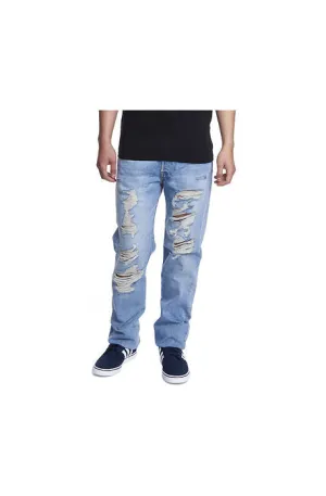 Levis Mens The 501 Straight Leg Denim Jeans Size 30 X 30