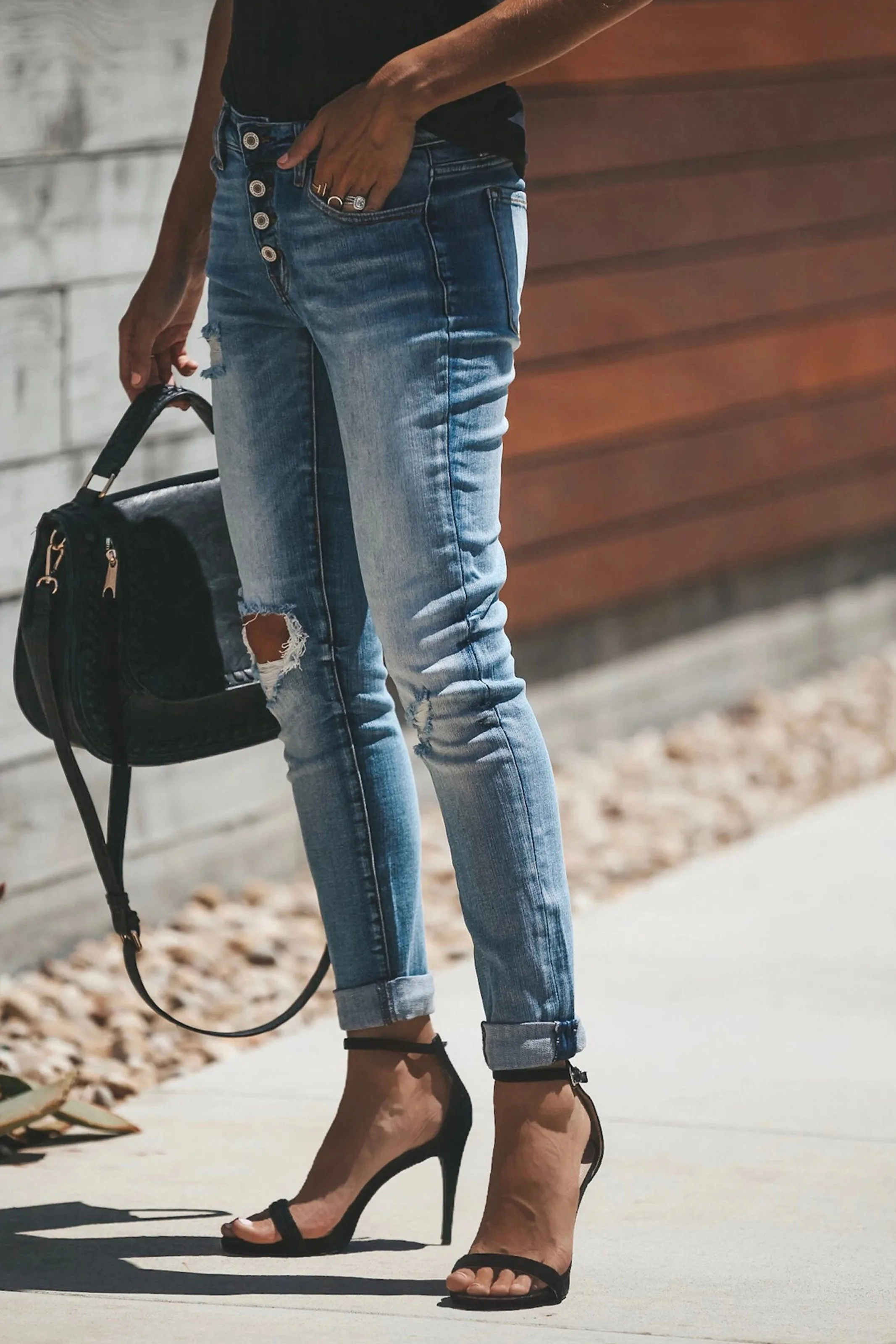 Liberation Distressed Girlfriend Skinny