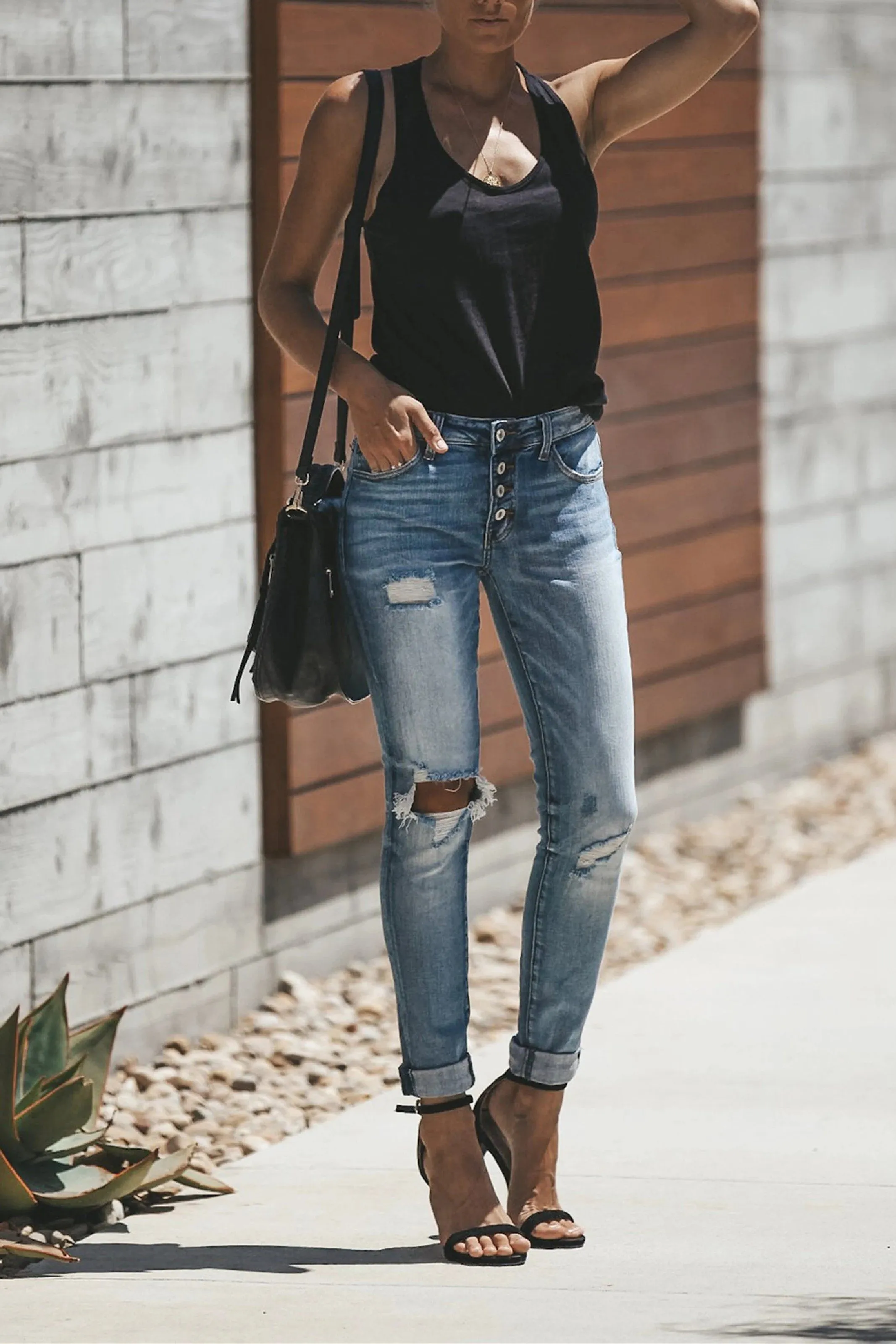 Liberation Distressed Girlfriend Skinny