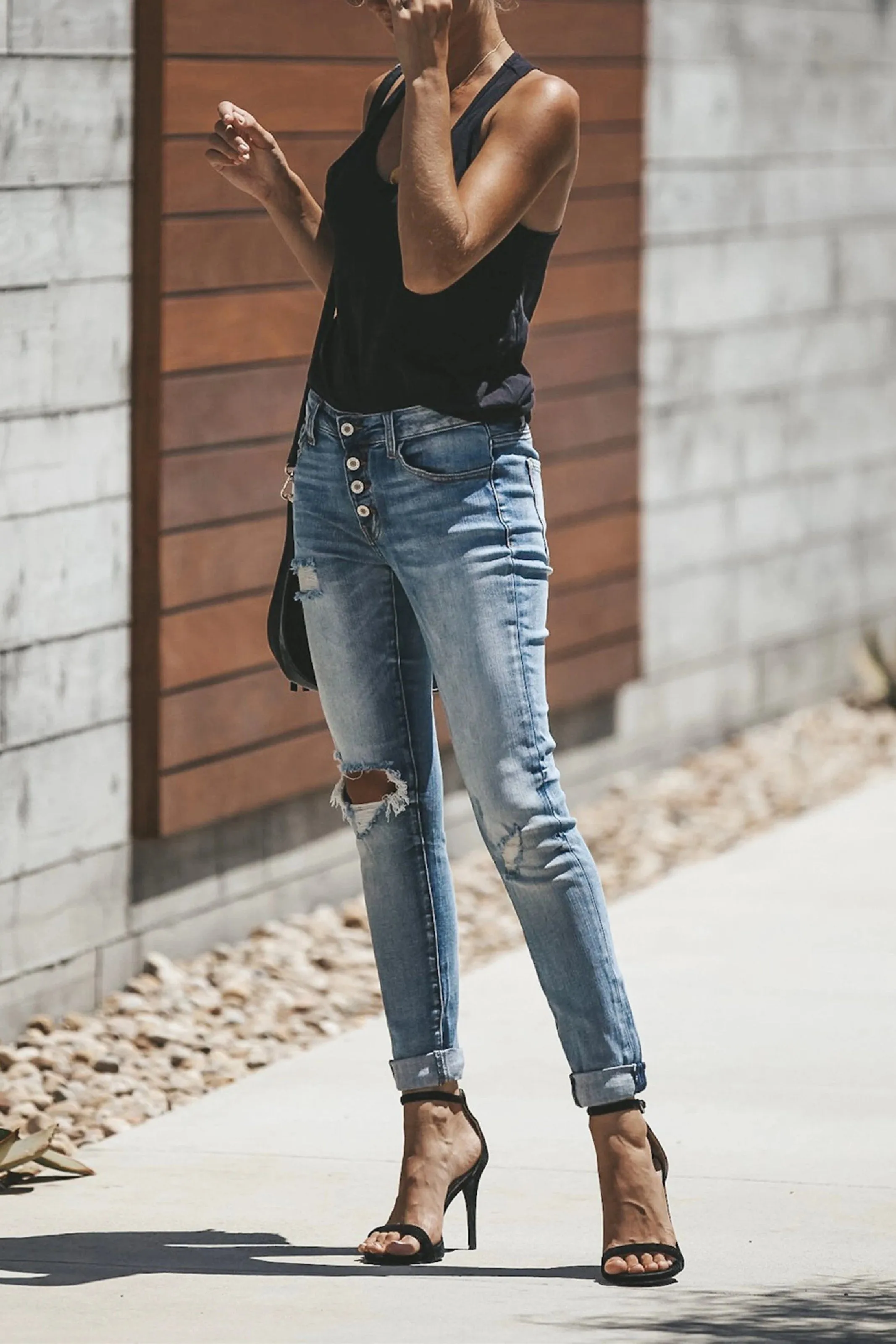 Liberation Distressed Girlfriend Skinny