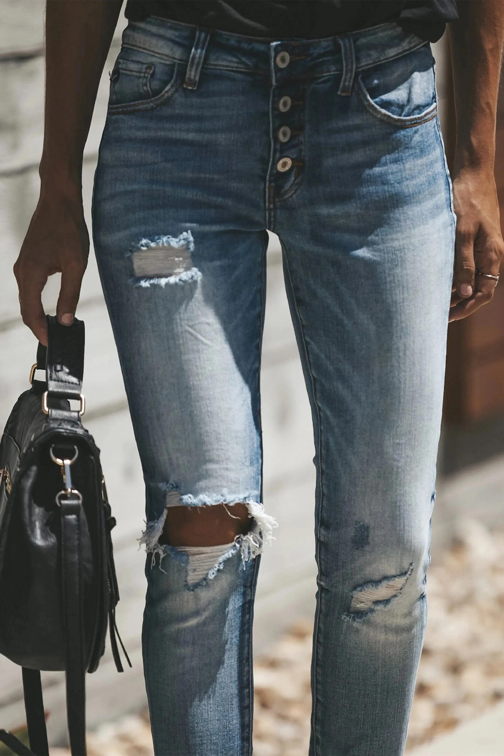 Liberation Distressed Girlfriend Skinny