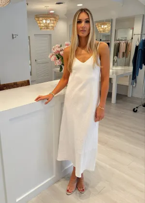 Linen Slip Dress