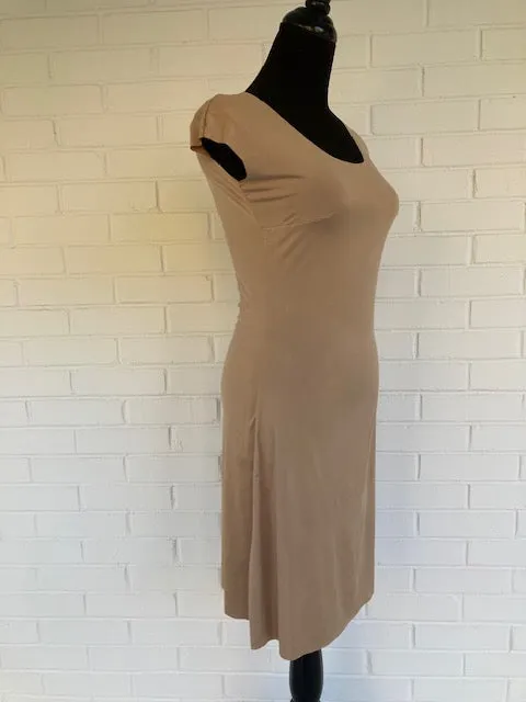Lizzy Slip Cap Sleeve Scoop Neck Maxi Slip - MATERNITY