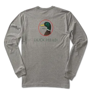 Logo Long Sleeve T-Shirt - Heather Grey