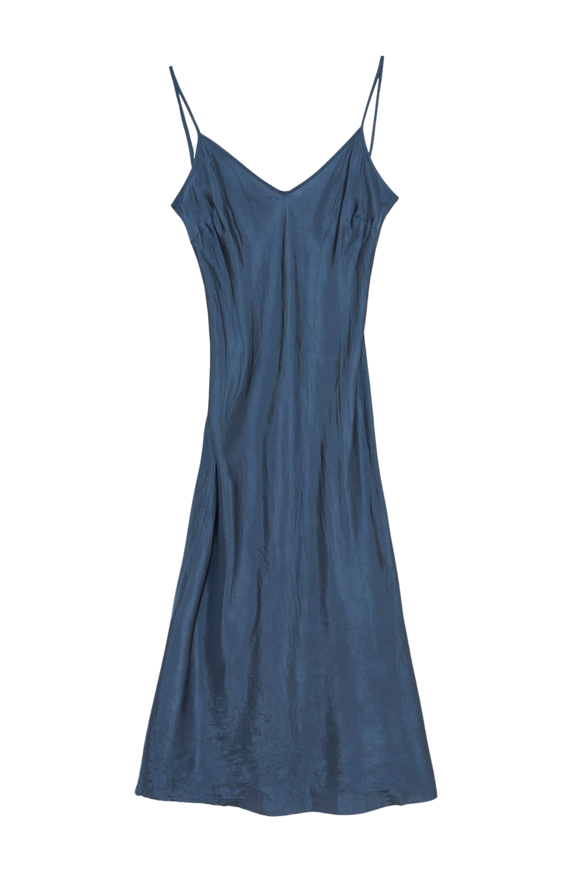 Long Bias Slip Dress in Scuba