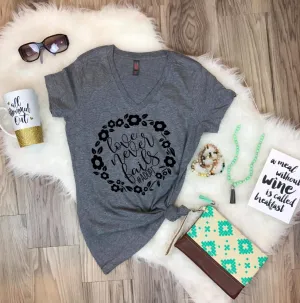 Love Never Fails #adopt Tee or Tank
